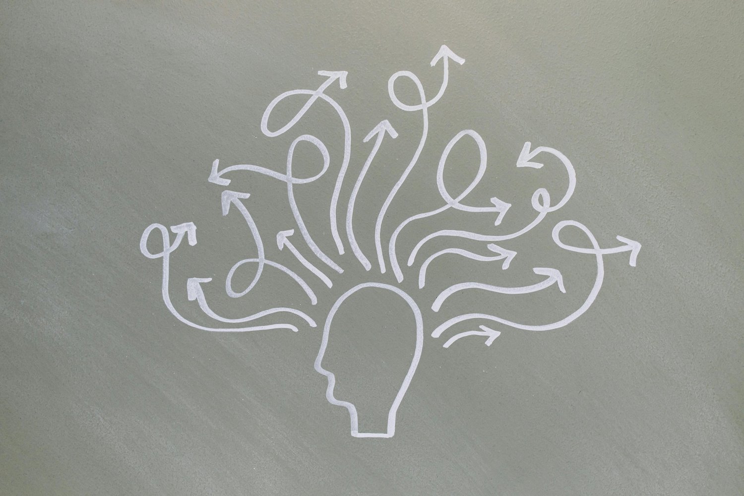mind cloud doodle illustration