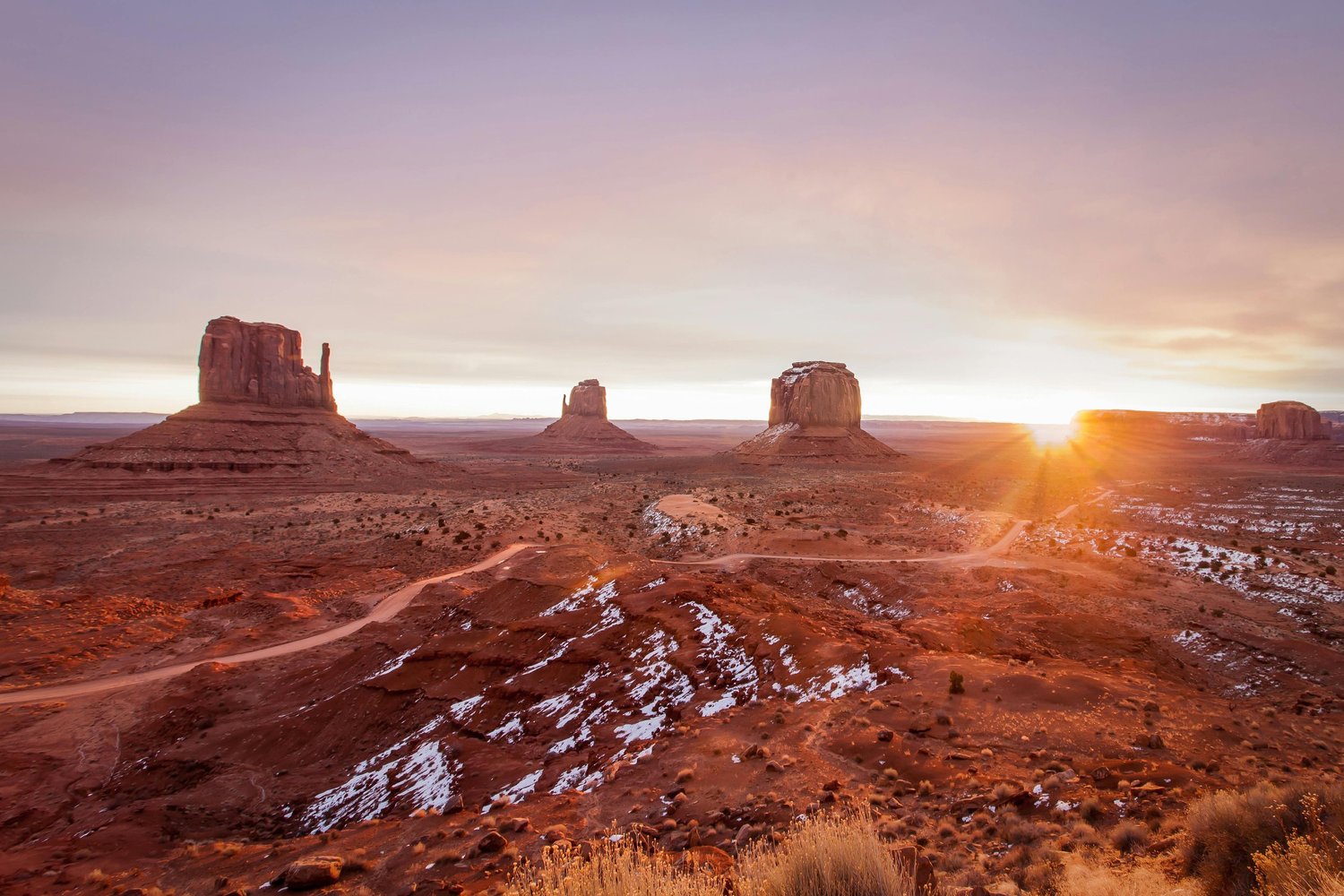 Sunrise over the Arizona desert, symbolizing calm, reflection, and mental health wellness in counseling